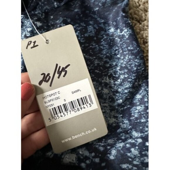 Bench Womens Blue Colorful Racerback Tank Sleeveless Active Size Small Pull Over - Picture 10 of 15